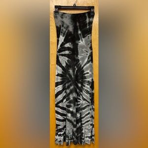 Lucky Brand Women's Convertible Tie-dye Maxi Skirt Cover Up
